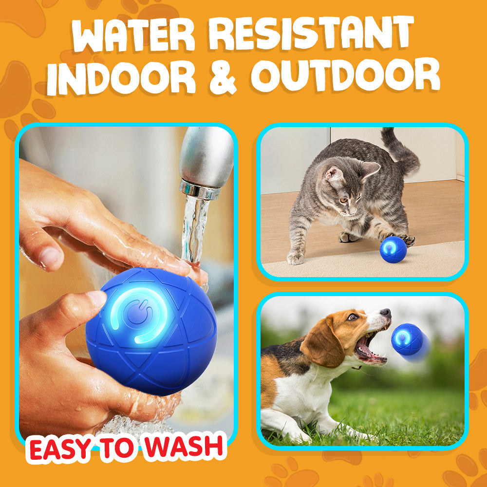 Sugoola® Interactive Pet Toys for Dog & Cat Durable Automatic Bouncing & Rolling Ball