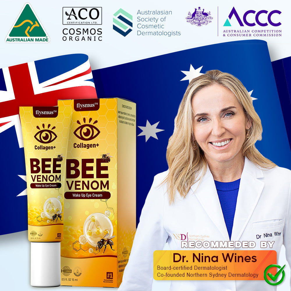 💖 flysmus™ Collagen+ Bee Venom Wake Up Eye Cream 🇦🇺
