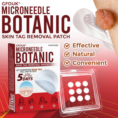 GFOUK® MicroNeedle Botanic Skin Tag Removal Patch 🇦🇺 Made in Australia