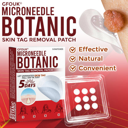 GFOUK® MicroNeedle Botanic Skin Tag Removal Patch 🇦🇺 Made in Australia