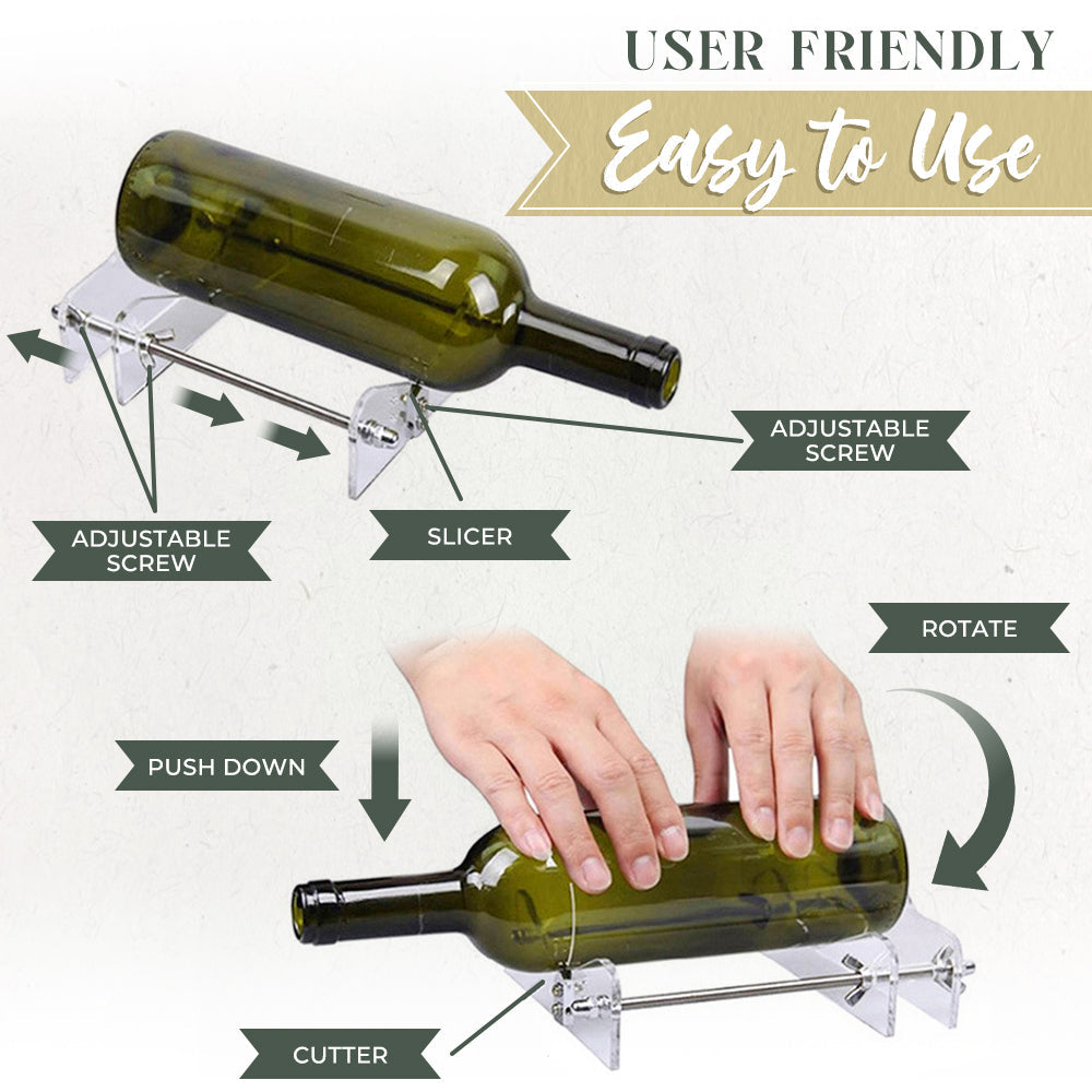 Sugoola® DIY Tool Glass Bottle Cutter