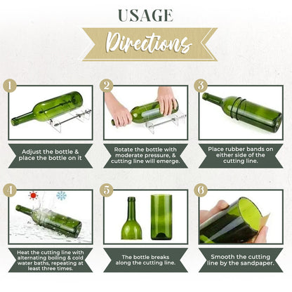 Sugoola® DIY Tool Glass Bottle Cutter