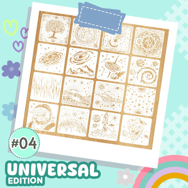 Sugoola® DIY Painting Stencil & Coloring Pen Kit