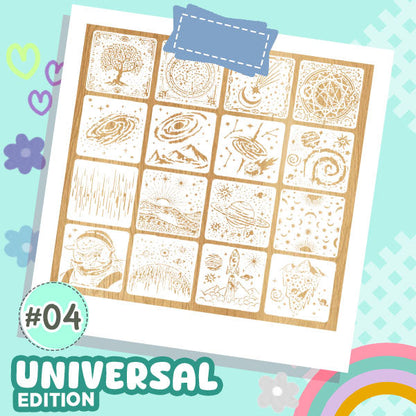 Sugoola® DIY Painting Stencil & Coloring Pen Kit