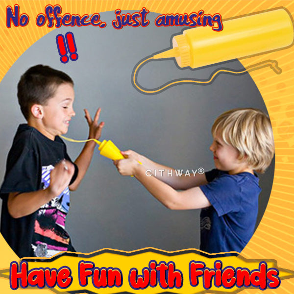Sugoola® Squeeze-Surprise Ketchup Prank Bottle
