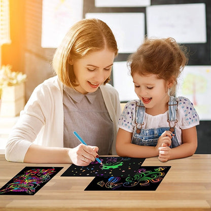 Sugoola® Rainbow Scratch Notes (50/100/150PCS)